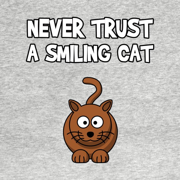 Never Trust A Smiling Cat by FlashMac